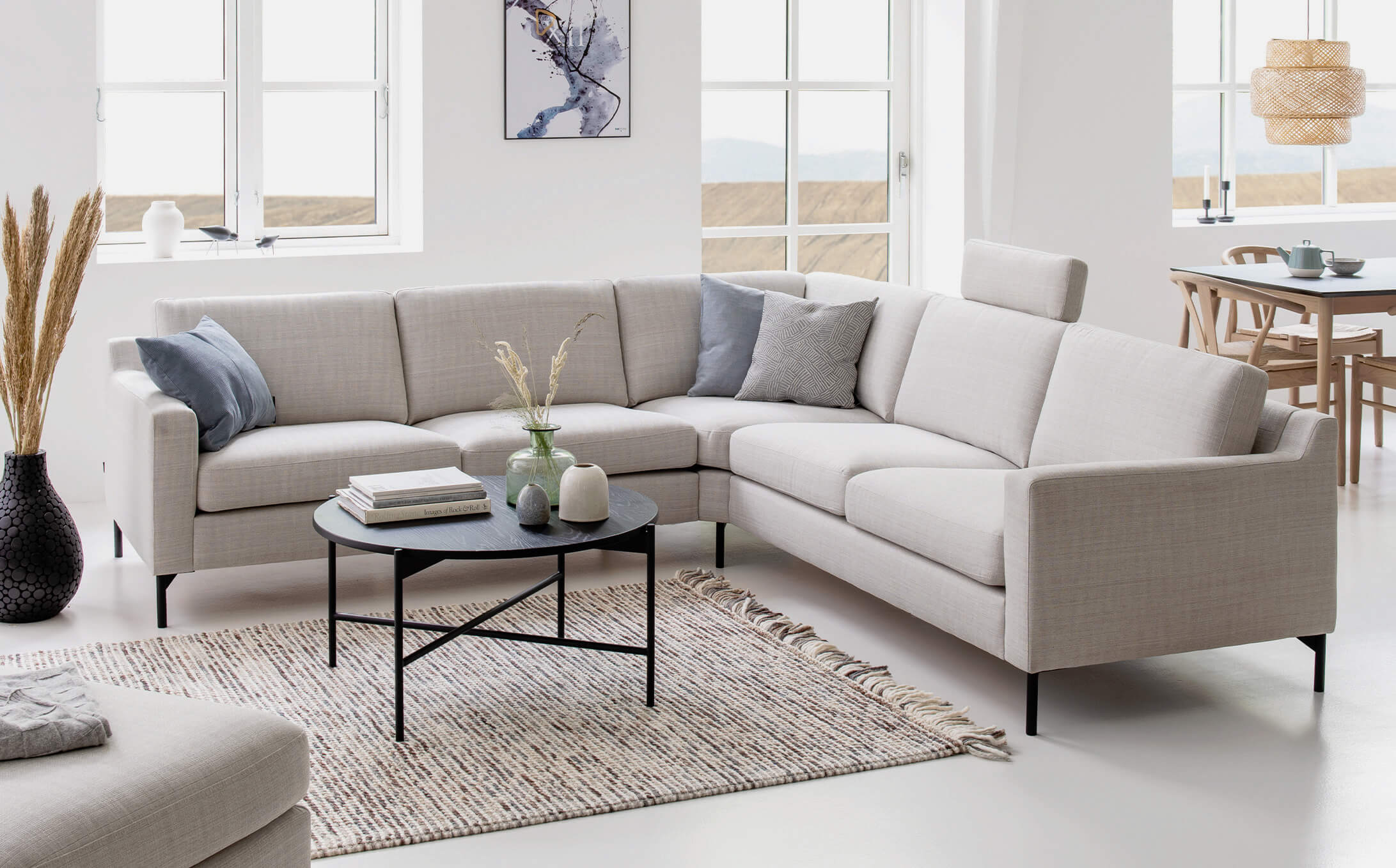 Vilmers | Nordic hörnsoffa