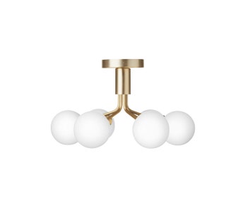 Nuura-Apiales-6-Ceiling-Brushed-Brass-Opal