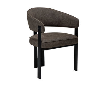 Dan-Form-Duct-Arm-Chair-Major-Brown-Boucle