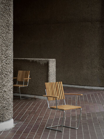 Grythyttan-Bovik-Chair-Teak-Hot-Dip-Galvanized-Lifestyle