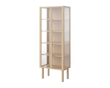 Bolia-Cana-Glass-Cabinet-White-Pigmented-Oak-190x71
