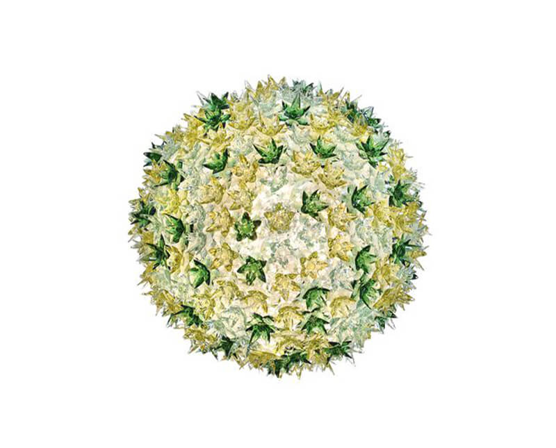 Bloom Plafond från Kartell i färgen Mintgrön