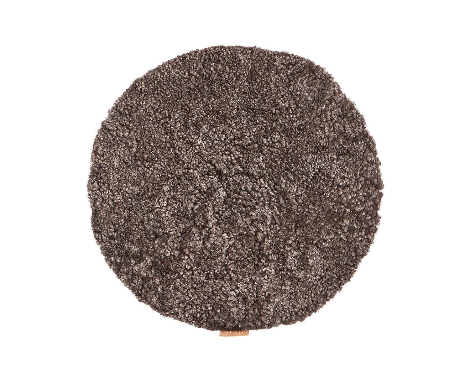 Ida stolsdyna fårskinn i färg cappuccino från Shepherd