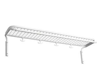 Classic Hatthylla Enkel | Vit/Vit | 100 centimeter