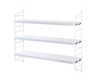 String Pocket vägghylla Vit