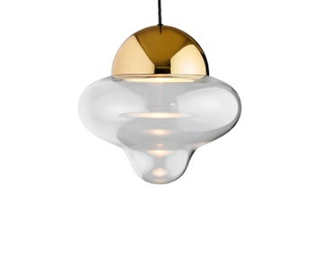 Nutty XL clear Glass gold