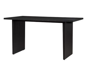 Private Skrivbord Brunsvart Ek