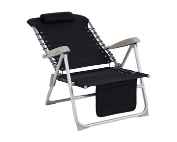 Ulrika Strandstol Svart Brafab