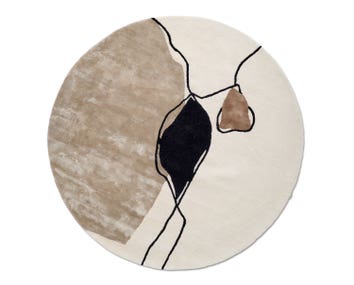 Abstract Matta Rund Ivory