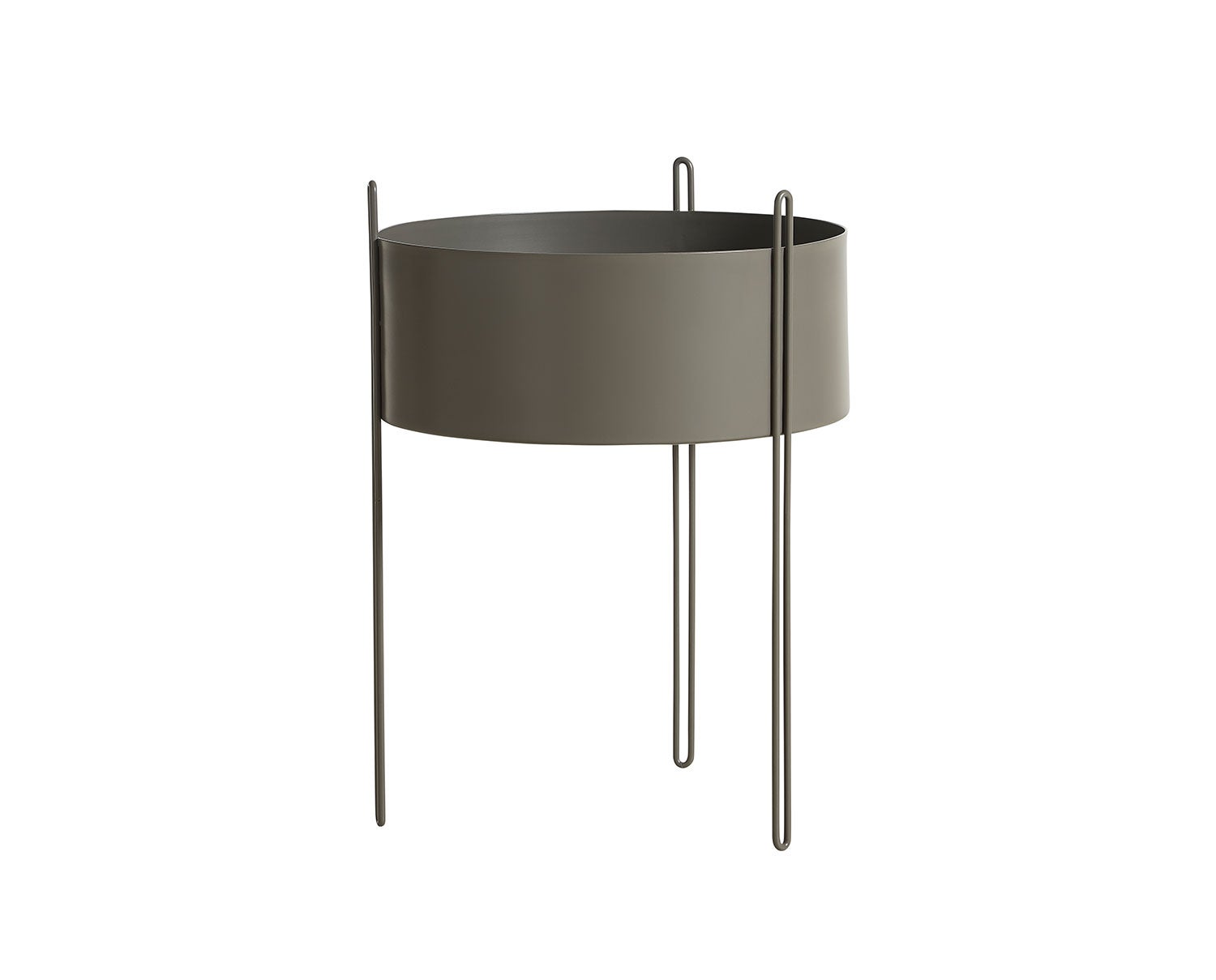 Pidestall Kruka Stor | Taupe