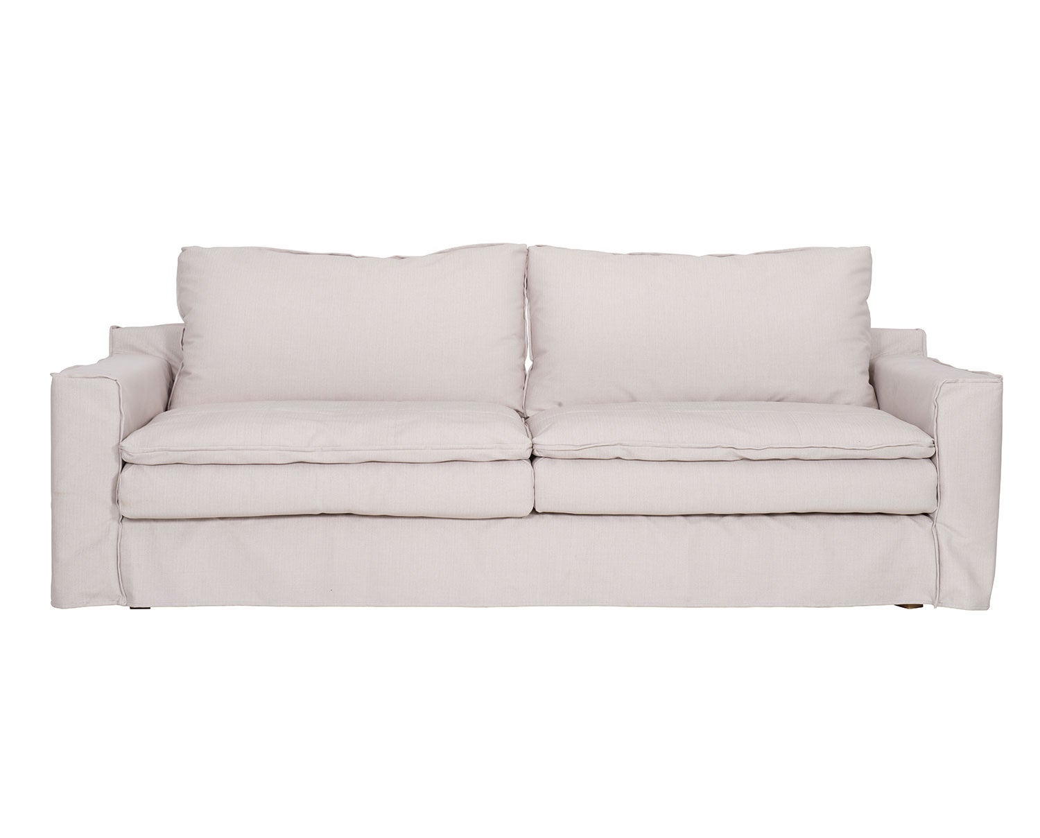 Kibo 3-sits soffa, tyg Amelia Sand | Furninova