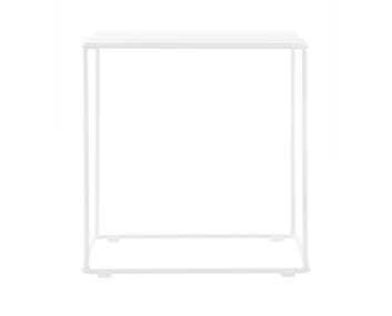 Barr Kvadrat Sidobord Vit