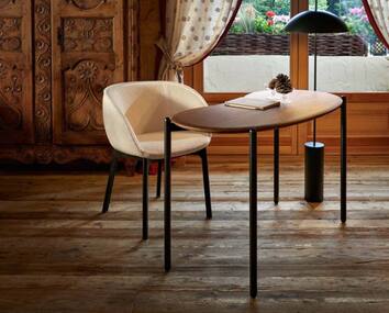 Lunat Skrivbord Valnöt