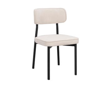 Paisley Stol Beige Svart