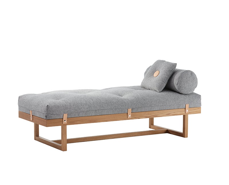 Stay dagbädd oljad ek grå