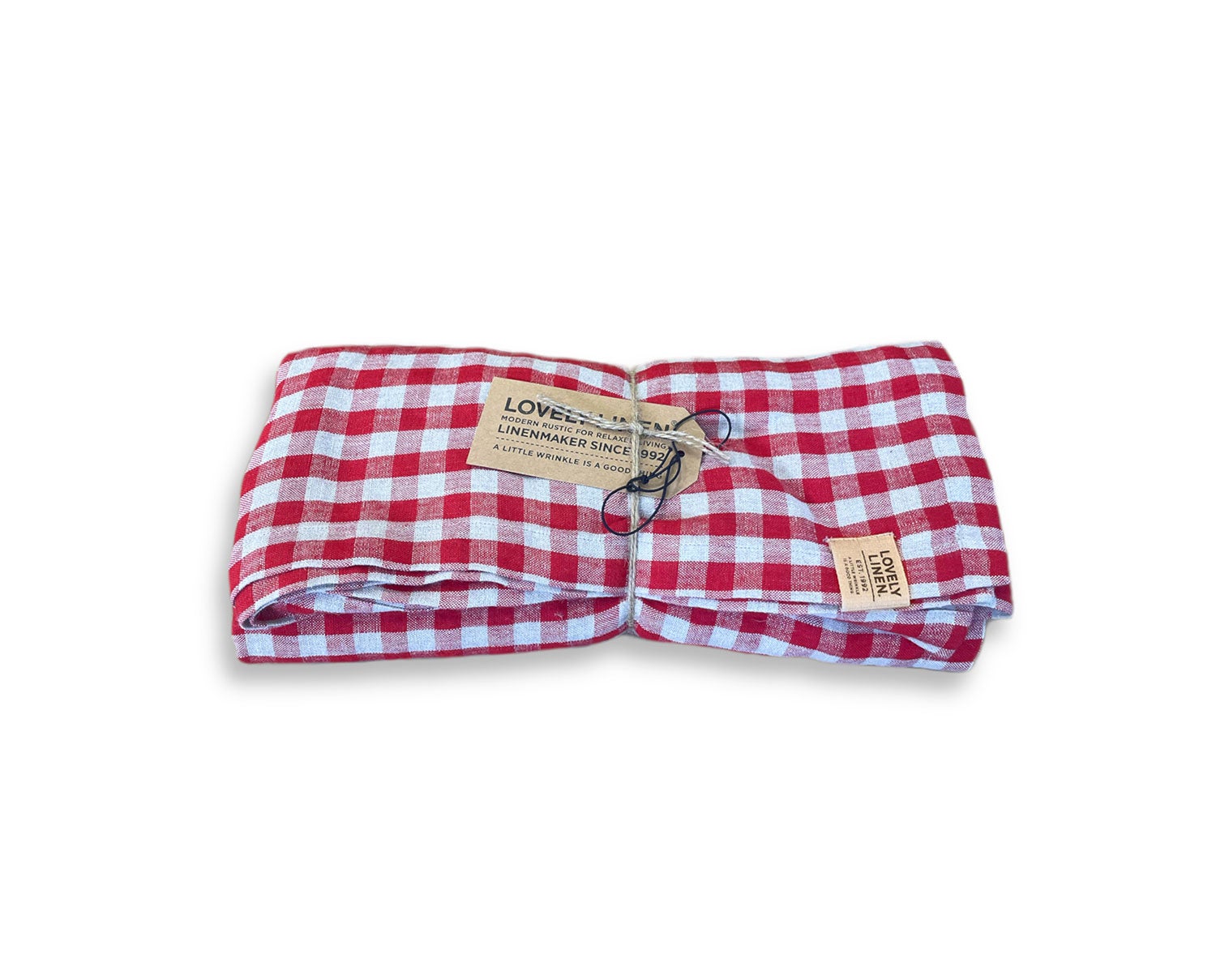 Misty Square Bordsduk i färgen Real Red