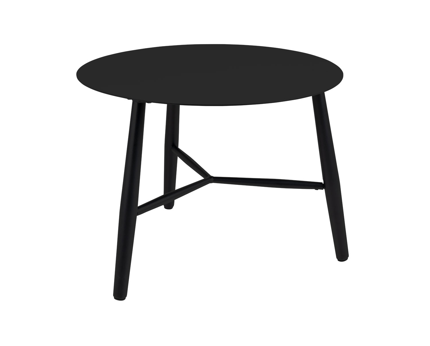 Vannes Soffbord Ø60 Svart Brafab