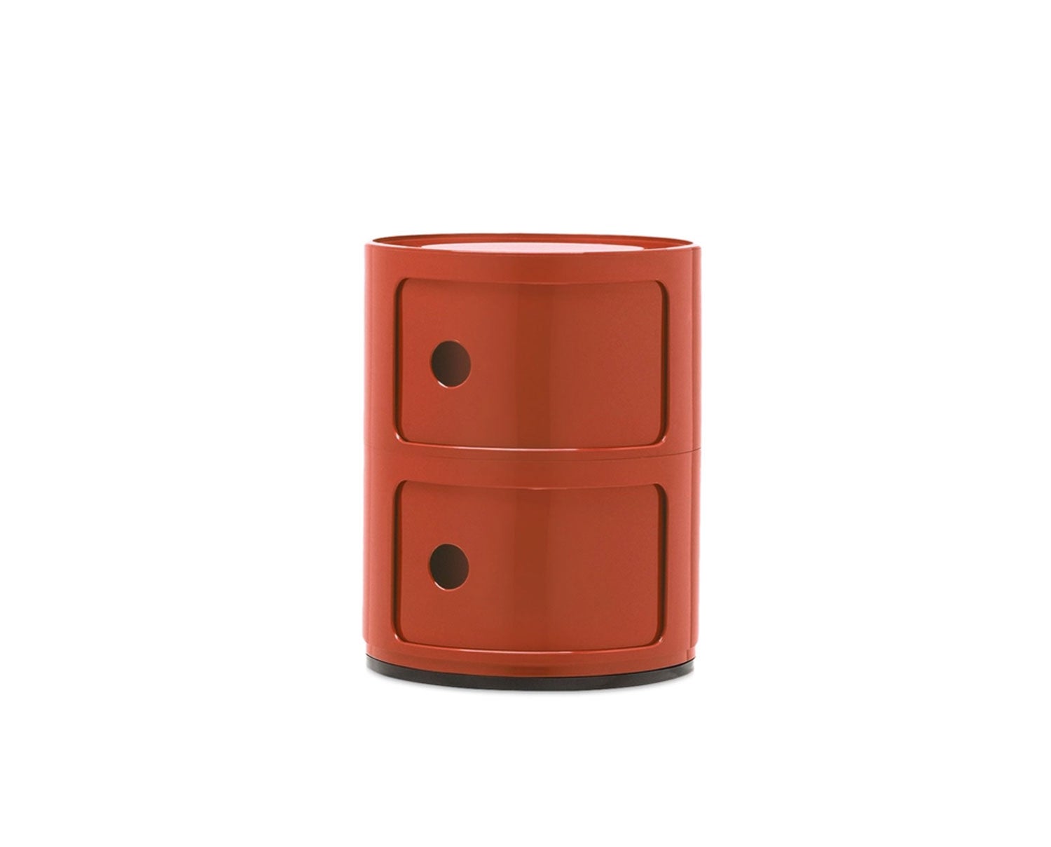 Componibili med två lådor i färgen Orange