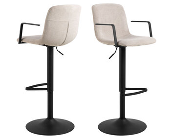 Pablo barstol bakifrån från sidan och framifrån från sidan.