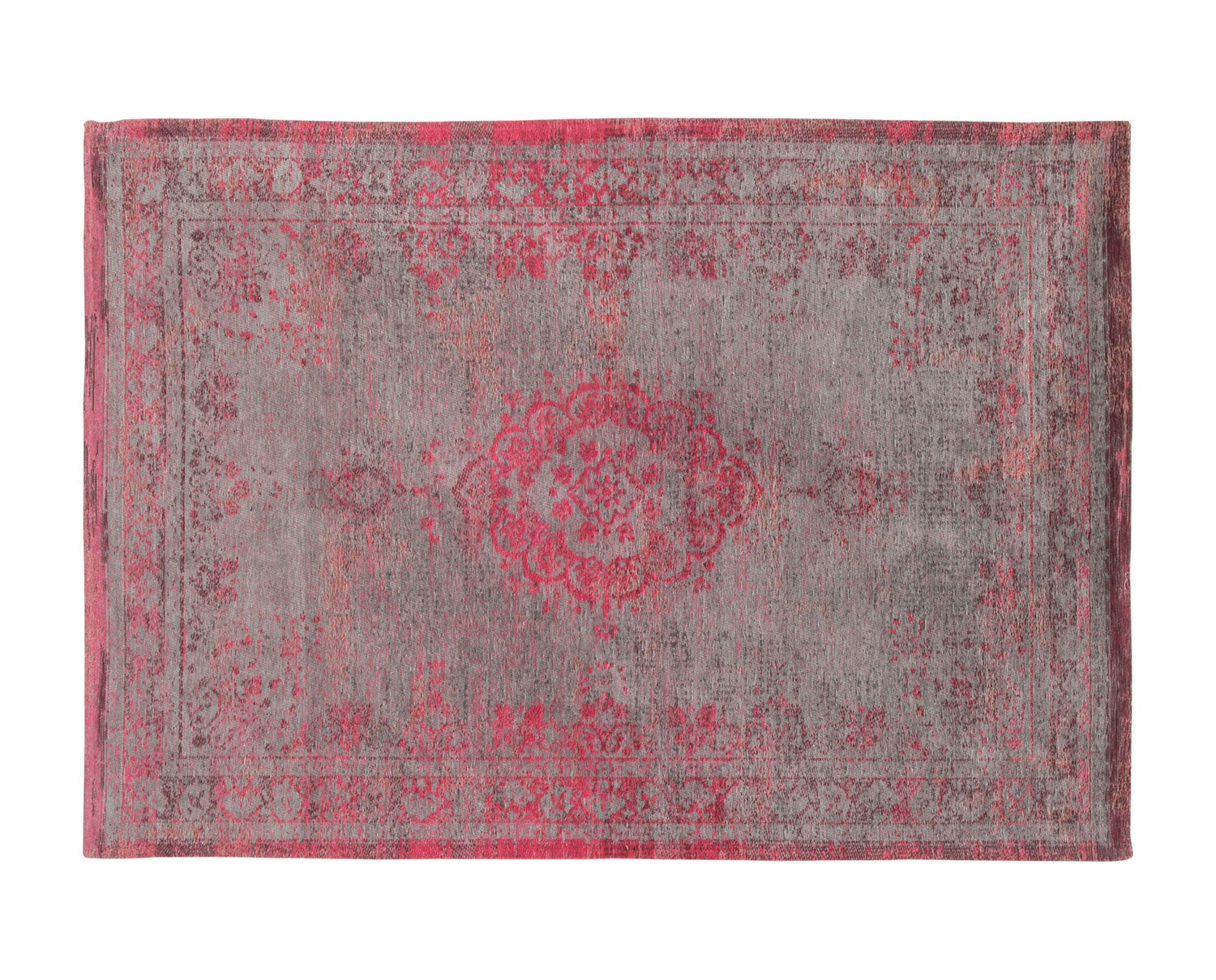 Louis-De-Poortere-Medallion-Rug-Pink-Flash