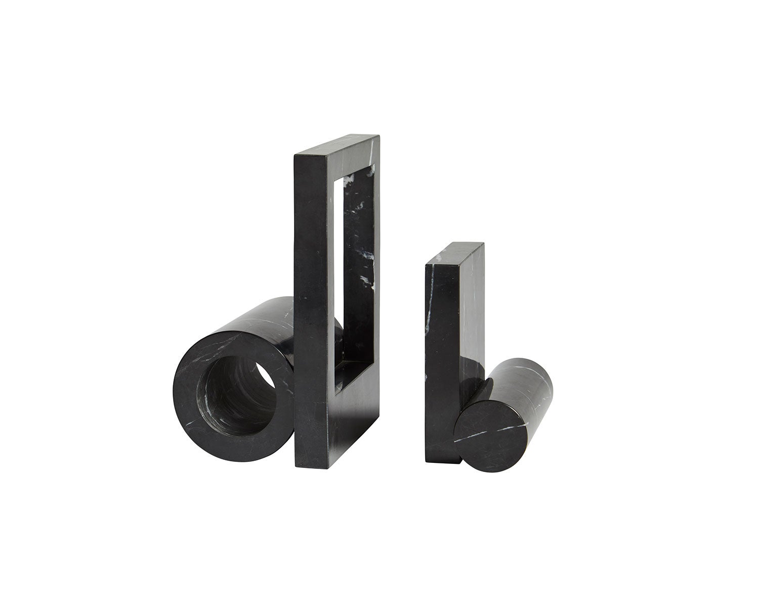 Woud Booknd Bokstöd Svart