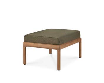 Ethnicraft-Jack-Outdoor-Footstool-Teak-Green