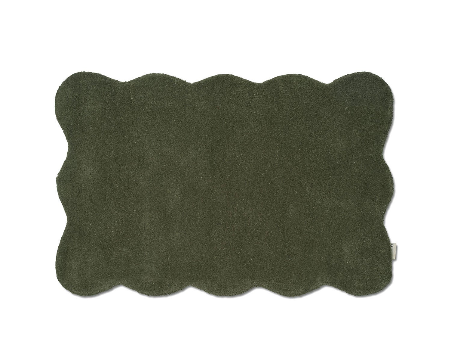Clam Dörrmatta 60x90 Skogsgrön