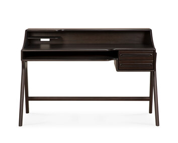 Flow Skrivbord i mahogny i färgen Rose Brown