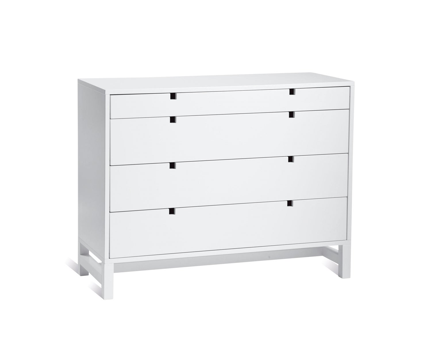 Falsterbo Byrå  4 Lådor Vitlack