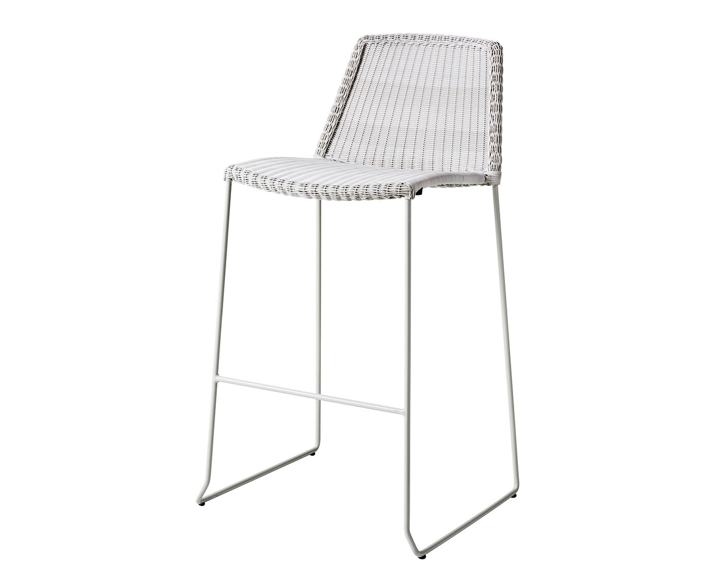 Breeze barstol | White/ Grey