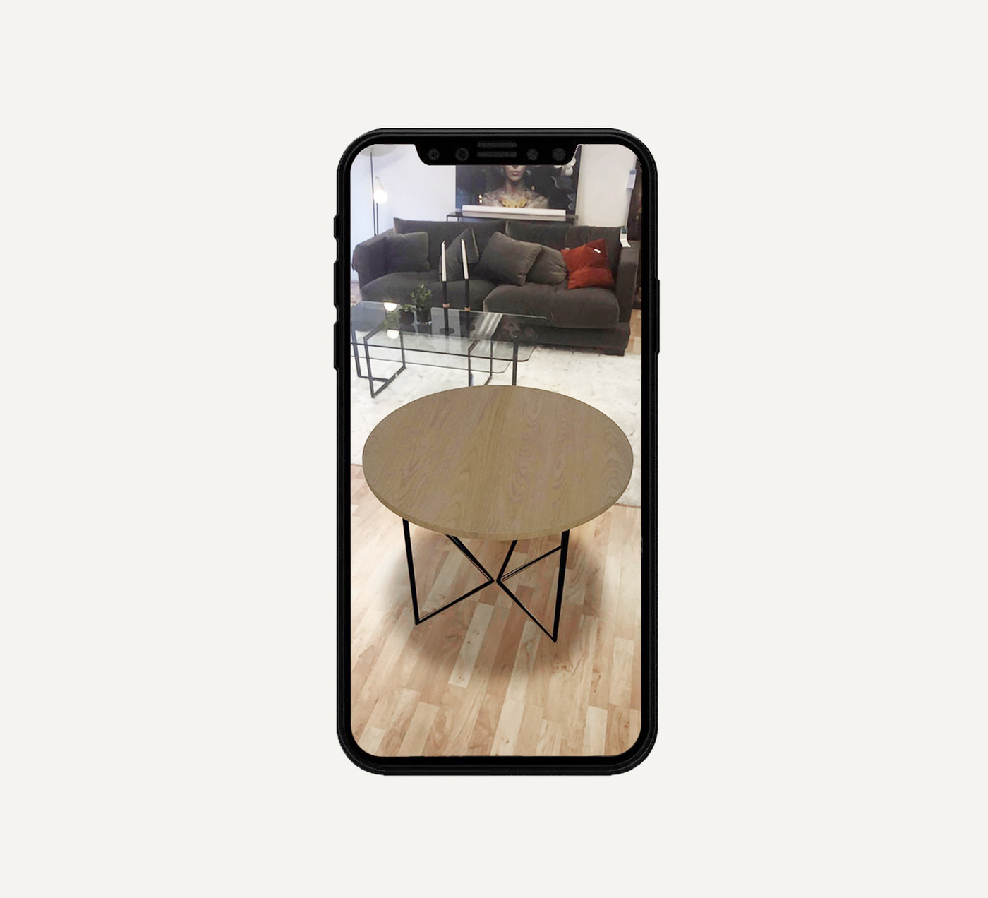 Möblera med mobilen - AR - Placera ditt bord i rummet