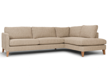 SITS Impulse soffa Set 4  med öppet avslut i beige tyg