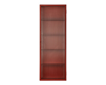 Ferm-Living-Haze-Wall-Cabinet-100x35-Oxide-Red
