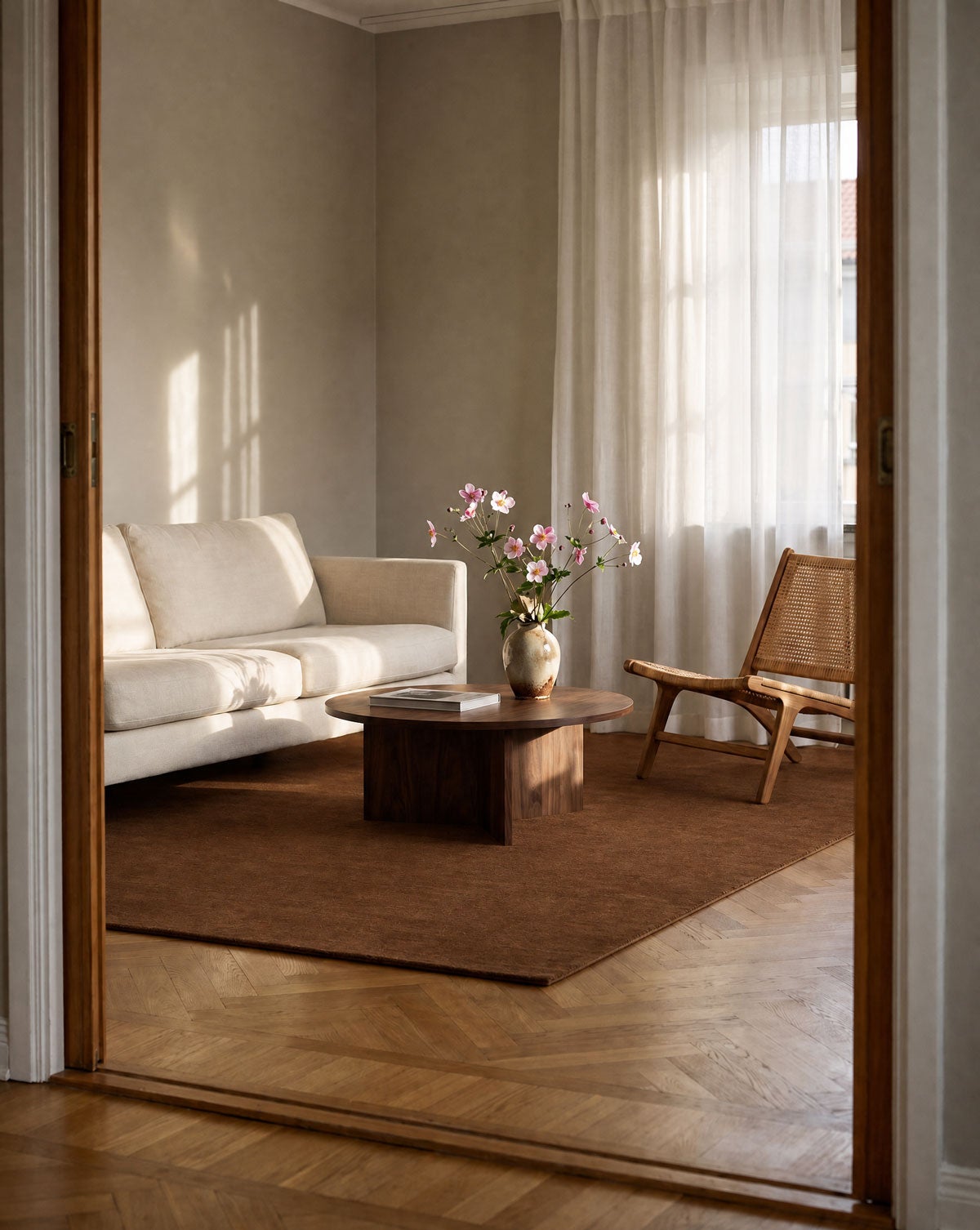 Classic-Collection-Solid-Rug-Rust-Lifestyle