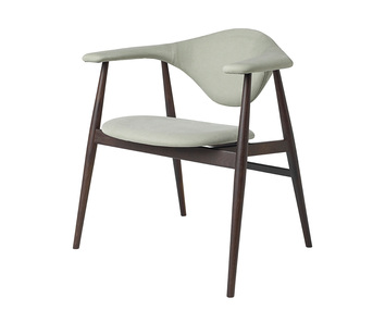 Masculo stol rökt ek, tyg JAB Jabana 1 3002 134