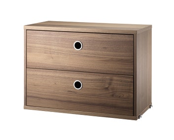 String Lådor 58x30 Valnöt