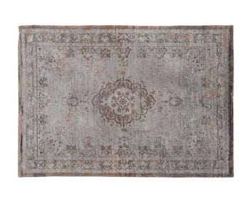 Louis-De-Poortere-Medallion-Rug-Grey-Ebony