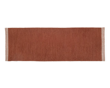 Pure Gångmatta 80x250 i färgen Terracotta