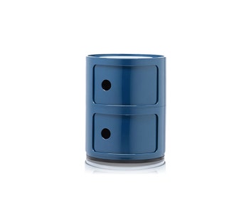 Componibili två lådor, blå, från Kartell