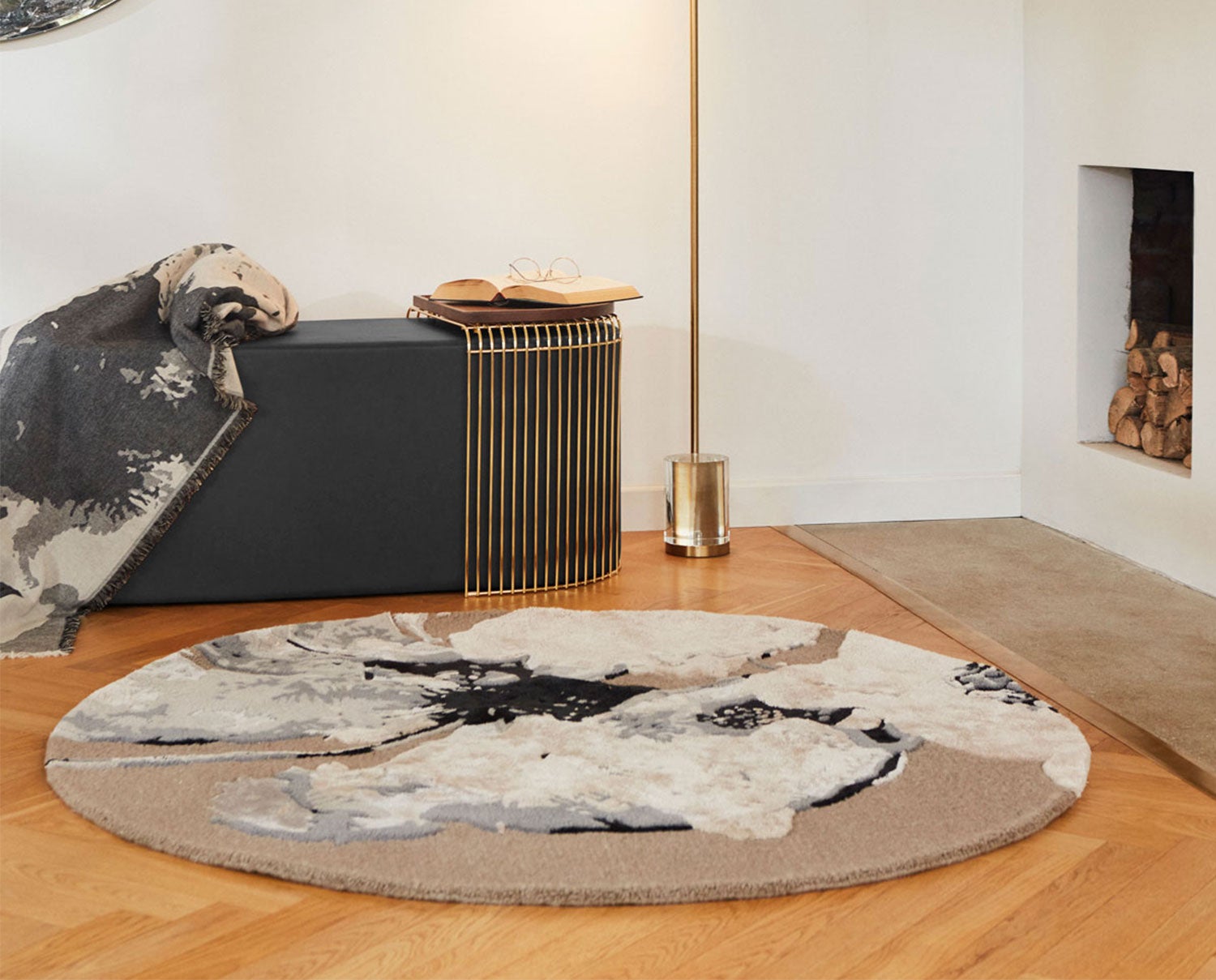 Floero Matta på fiskbensparkett