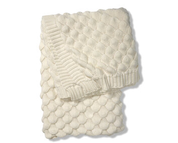 Gems pläd vit från Classic Collection framsida