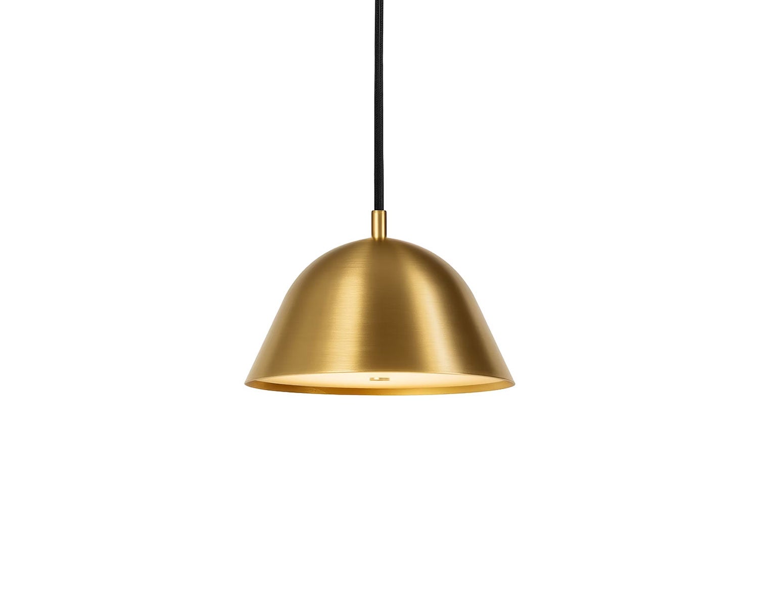 Streck taklampa liten mässing