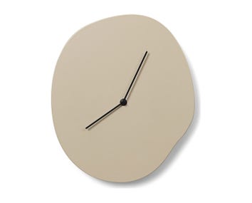 Ferm-Living-Melt-Wall-Clock-Cashmere-6415-1