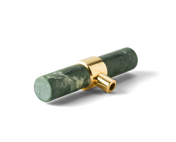 Baton Spjällvred Grön Marmor