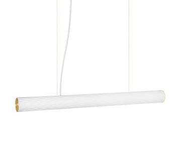 Vuelta pendellampa i vitt/mässing