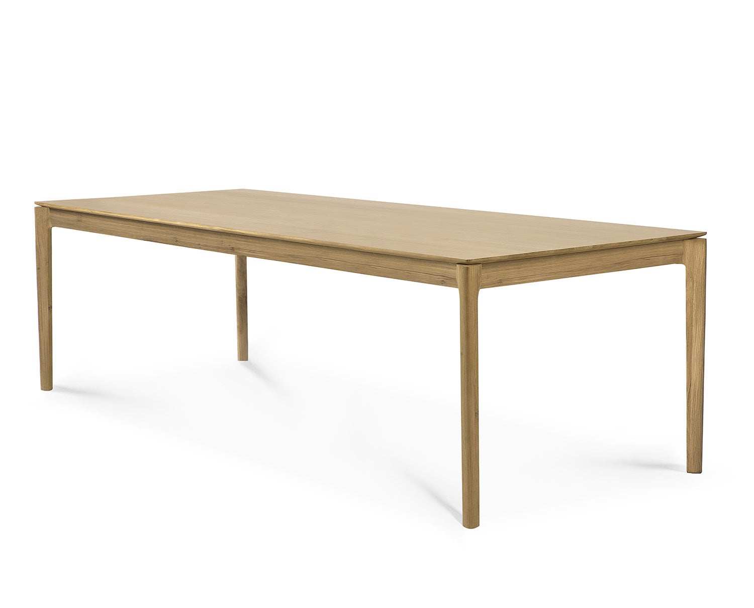 Bok Matbord 220x95 i lackad ek