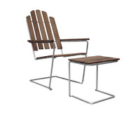 Solstol A3 + Pall A3 Teak Grythyttan