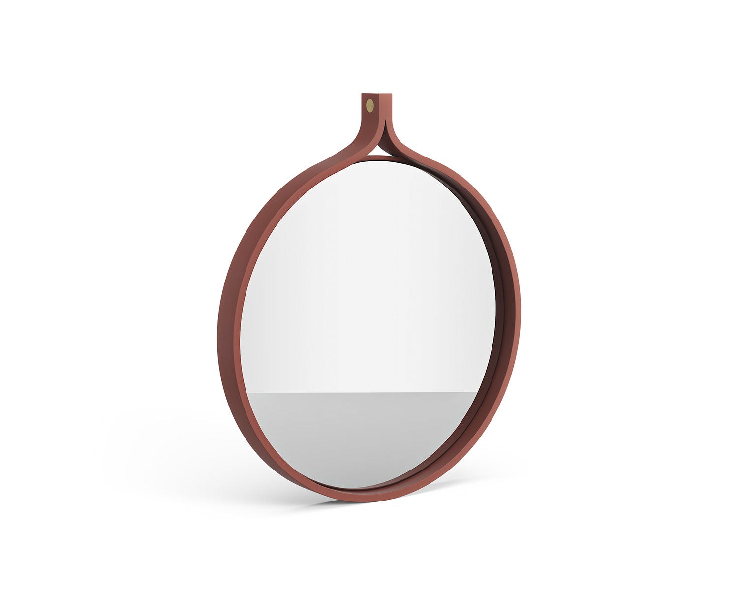 Swedese-Comma-Mirror-D40-English-Red