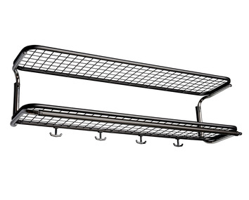 lassic Hatthylla Dubbel Svart / Krom 100 centimeter