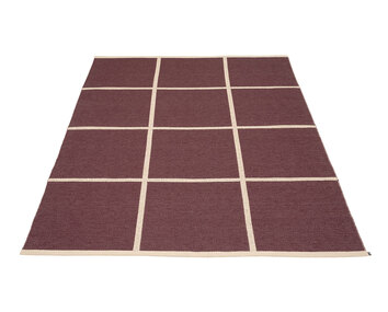 Criss Matta i färgen Burgundy